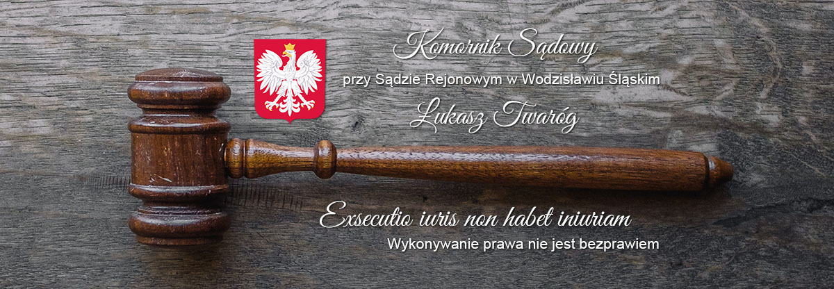 Komornik Sądowy Łukasz Twaróg Logo